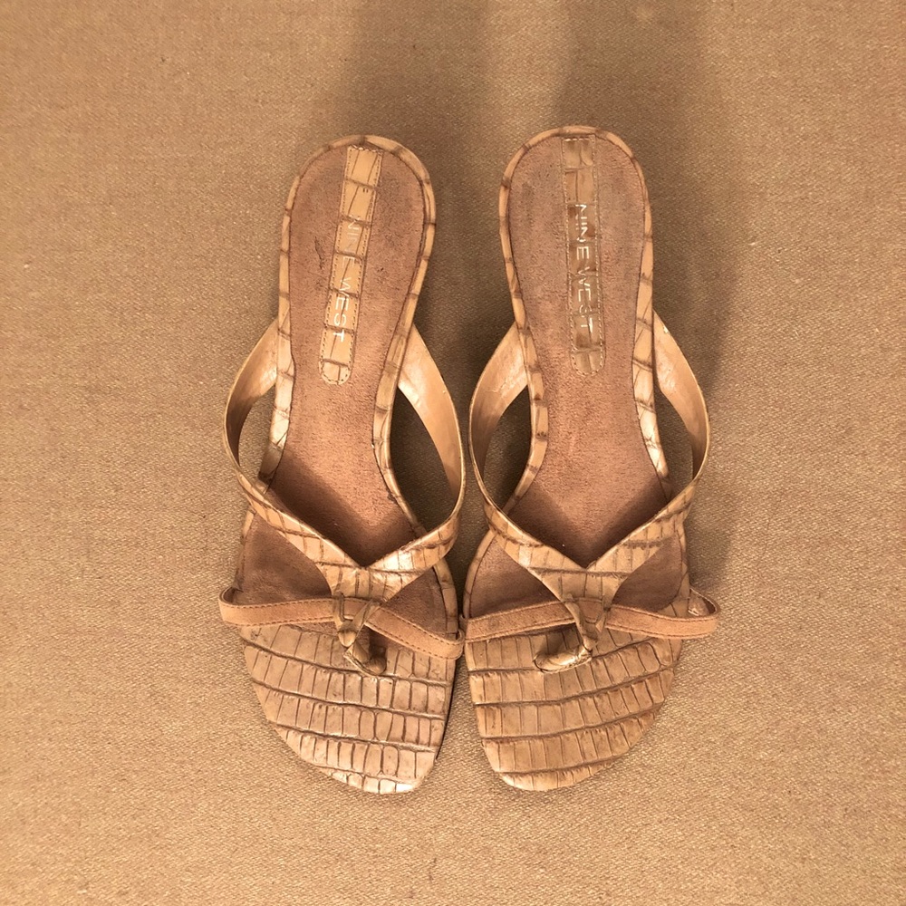 Nine West Strappy Heels